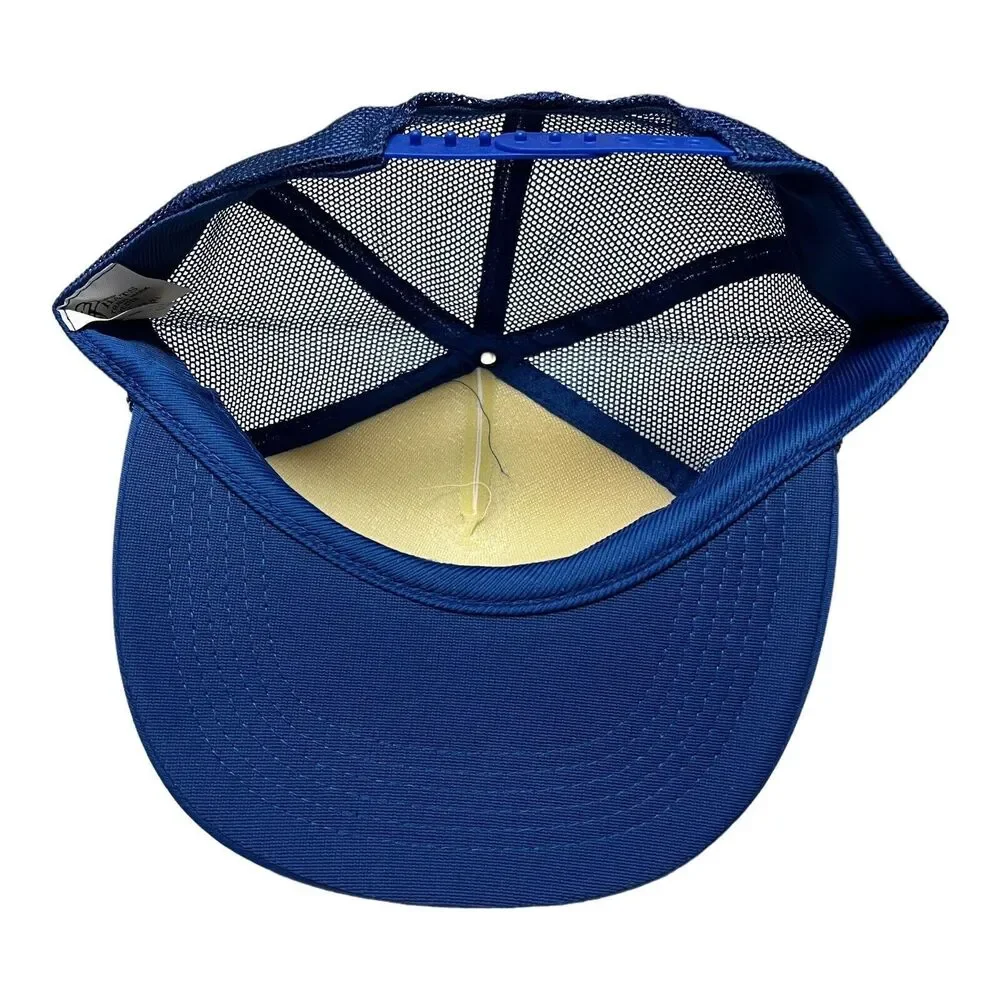 Frontier Fort VTG Men’s Trucker‎ Hat Mesh Jamestown N.D Buffalo Strap Back Retro